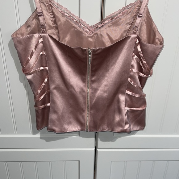 NWOT satin Bebe corset - Picture 3 of 4